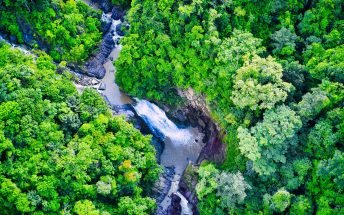 Río Morjá vista aérea
